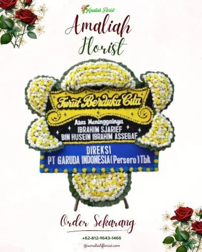 Papan Bunga Duka di Pondok Pinang